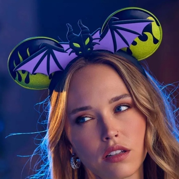 Disney Parks Maleficent as Dragon Ear Headband for Sleeping Beauty - Picture 2 of 3
